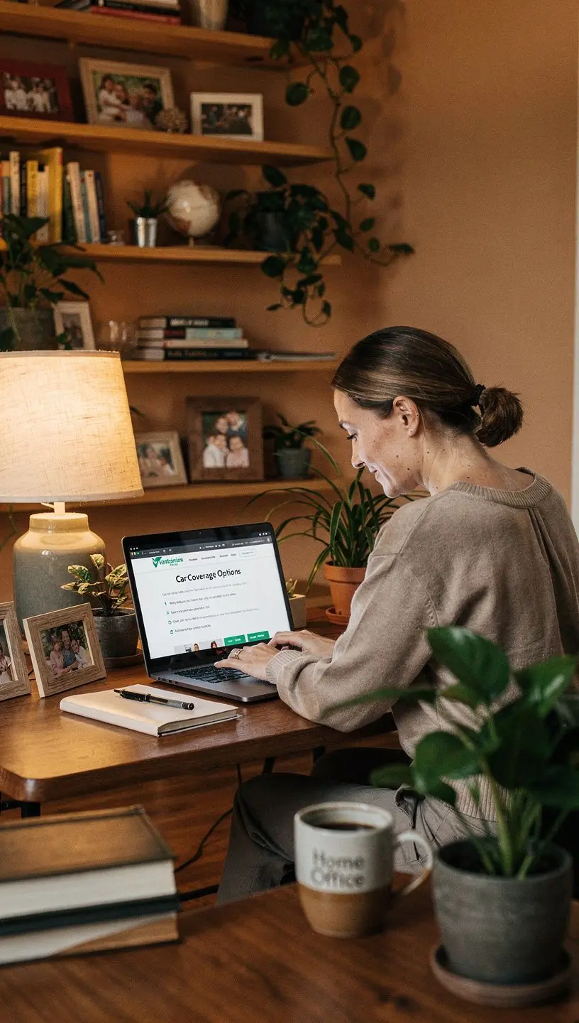 Plan ubezpieczenia samochodu z różnymi opcjami ochrony i cenami.